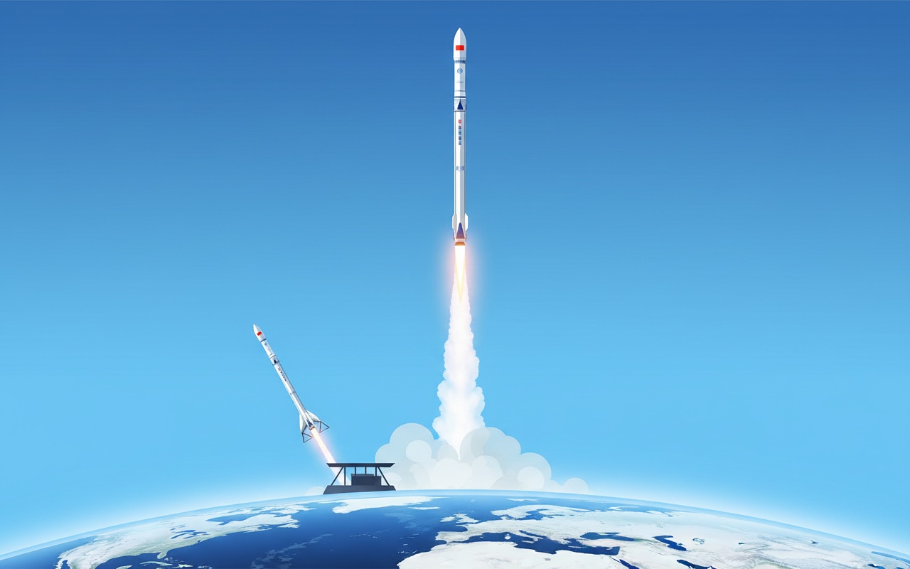 중국의 재사용 로켓 실패