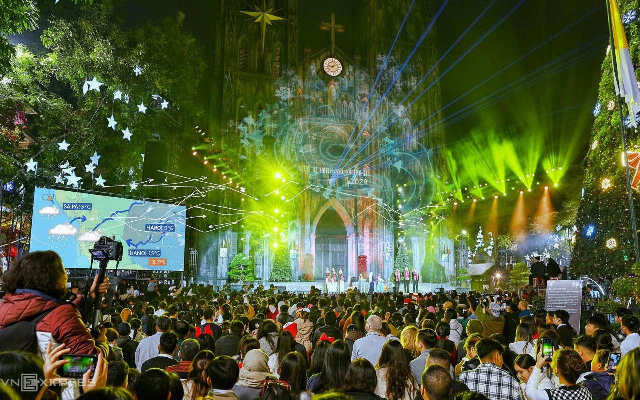 북부 지역, 크리스마스 기간 동안 비와 추위 예상