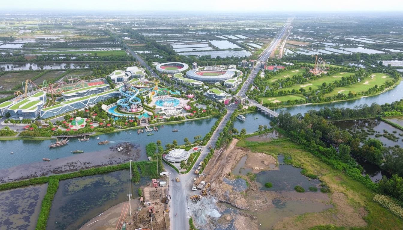 깐터, 60억 달러 규모의 초대형 도시 계획 승인