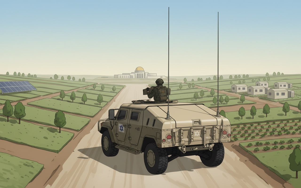 이스라엘 장관: 우리는 가자에서 결코 군대를 철수하지 않을 것이다