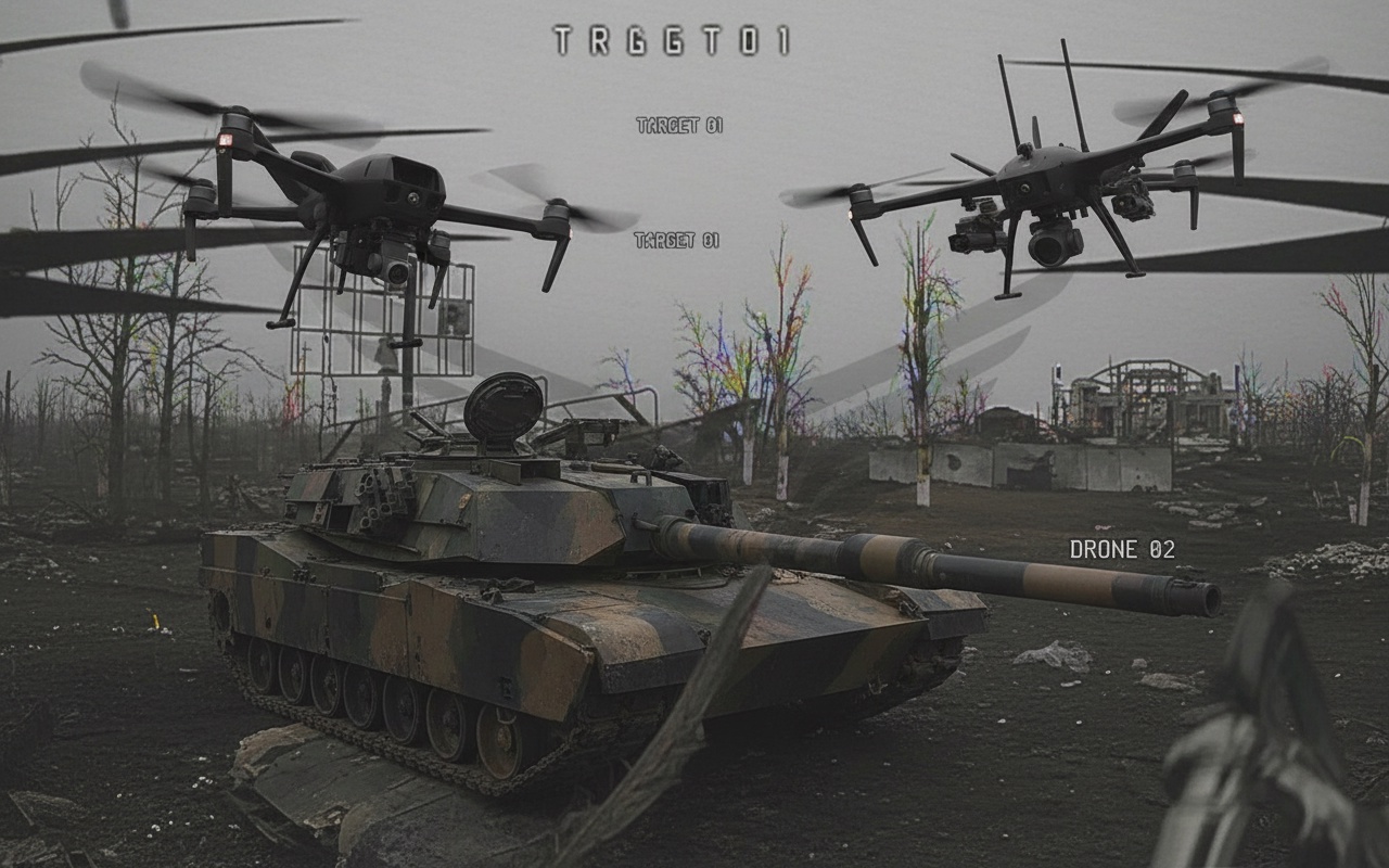 러시아, 호주가 우크라이나에 전달한 에이브럼스 전차 파괴