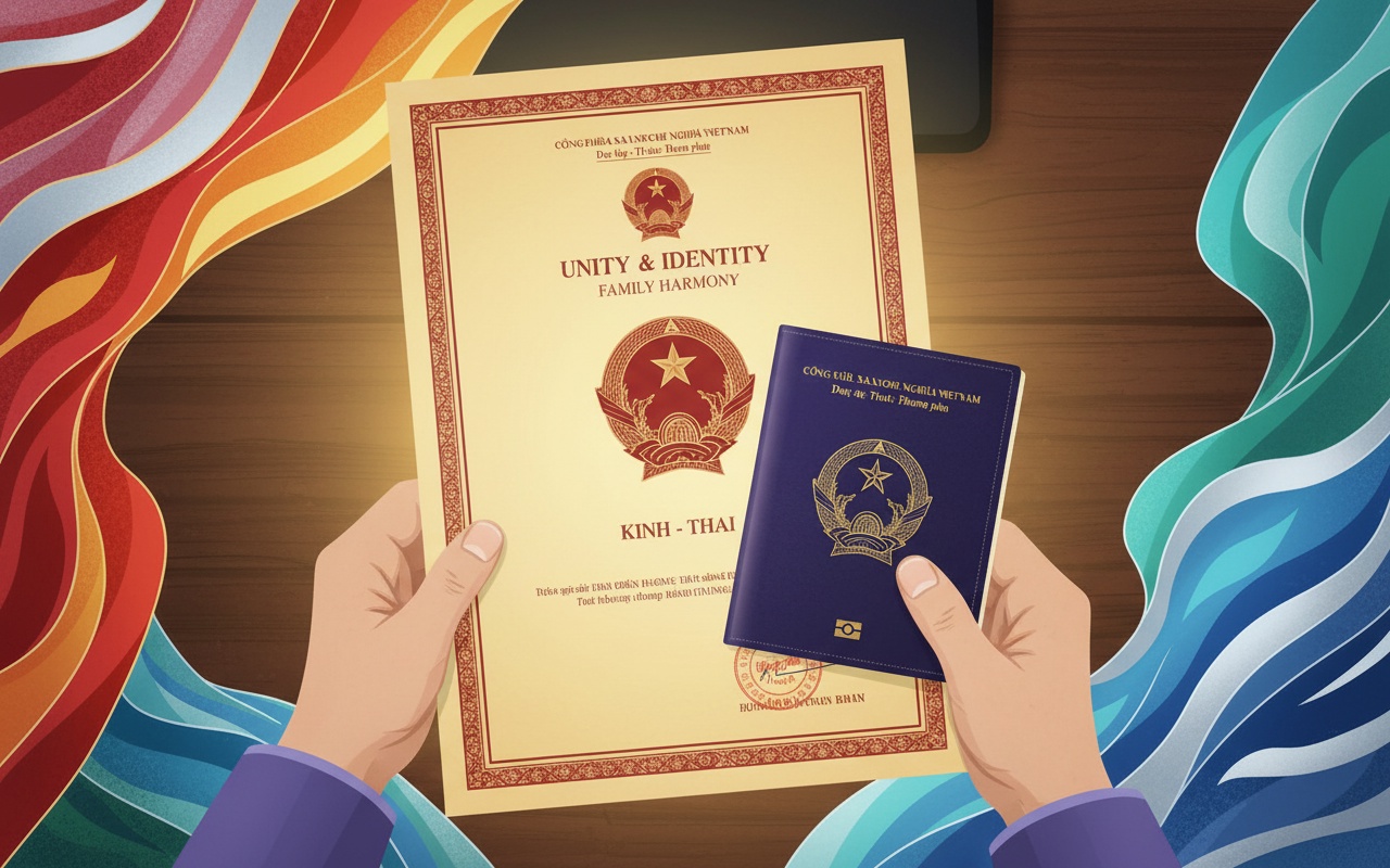 신분증에 '다른 민족으로 전환'이 가능한가?