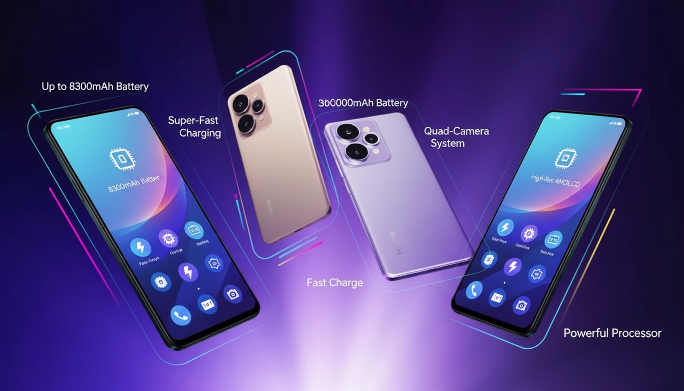 2025년 최대 배터리를 가진 스마트폰 라인업