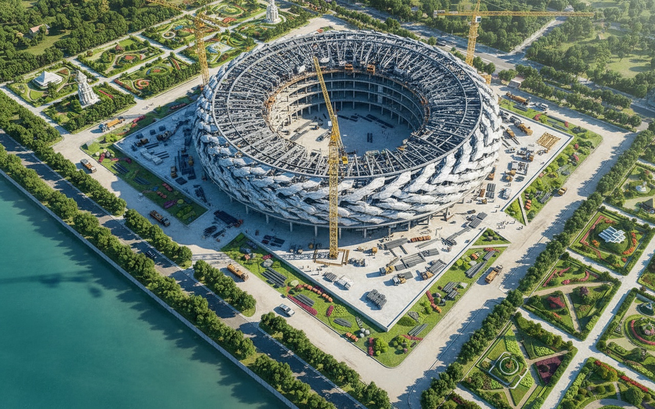 푸꾸옥에서 APEC 2027을 위한 건설 프로젝트가 진행 중