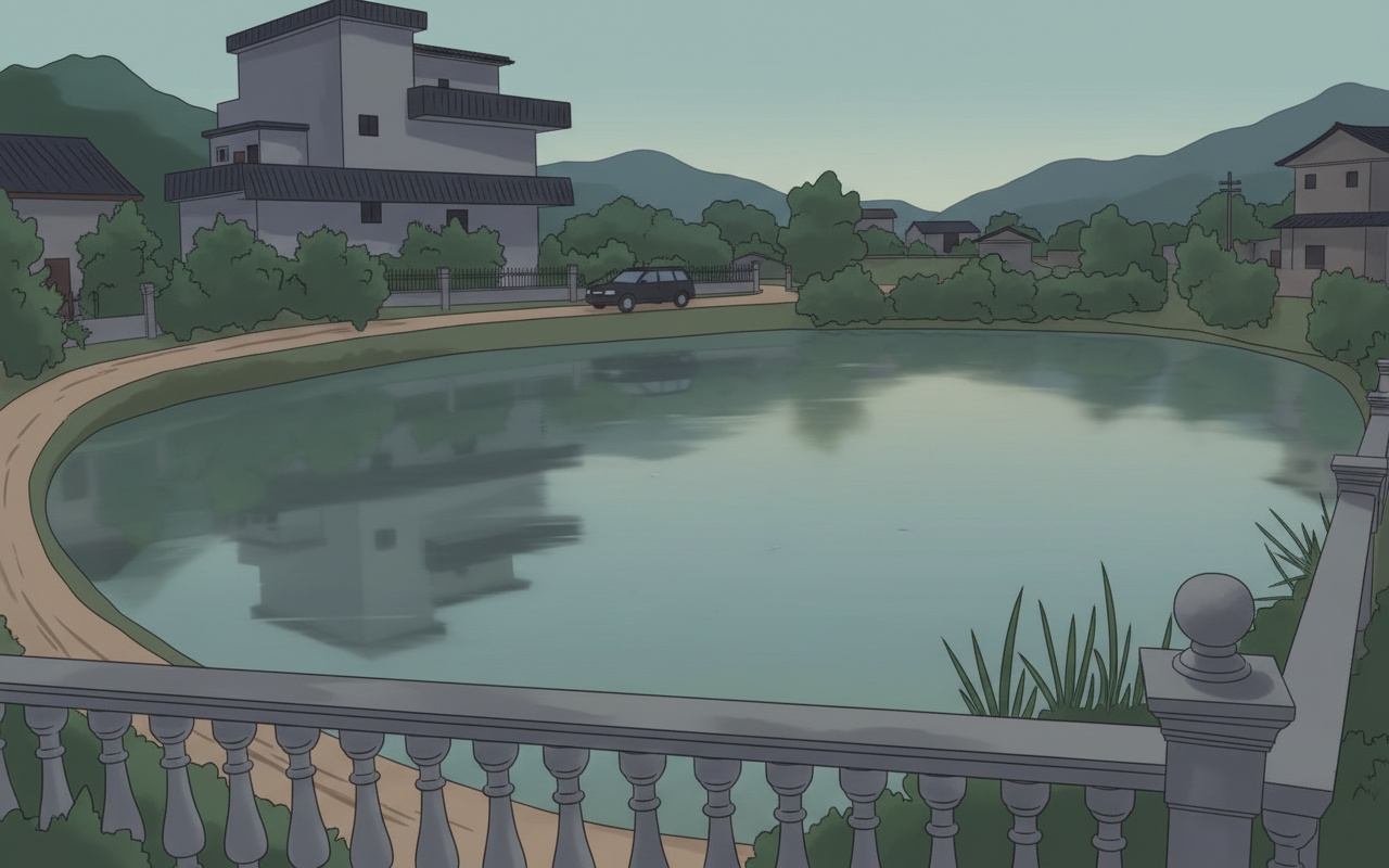 유치원생을 태운 차량, 연못으로 추락해 8명 사망