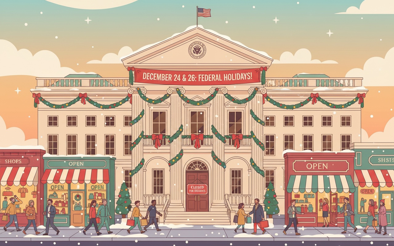 트럼프 대통령, 미국 공무원들에게 크리스마스 연휴 추가 휴무 지시