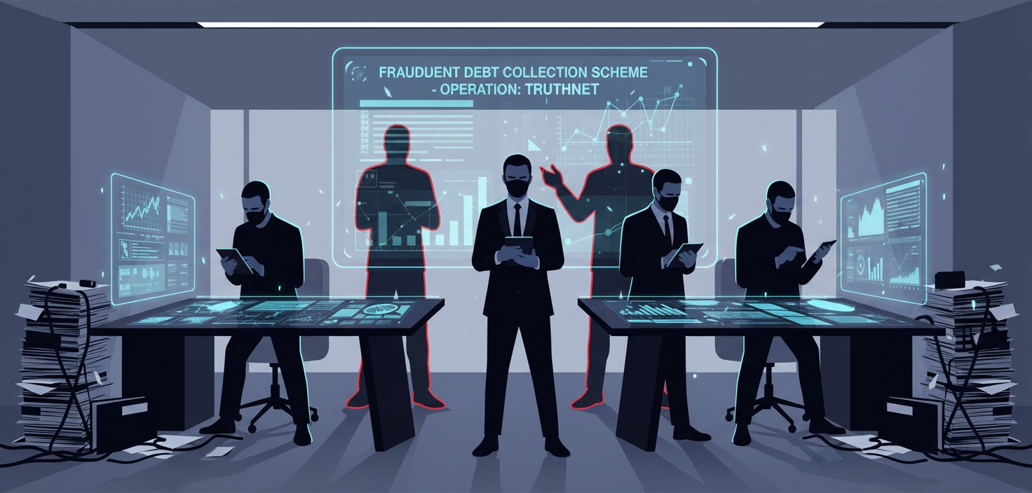 허위 계약으로 운영된 '부채 징수' 조직, 호타이 남(34세) 체포