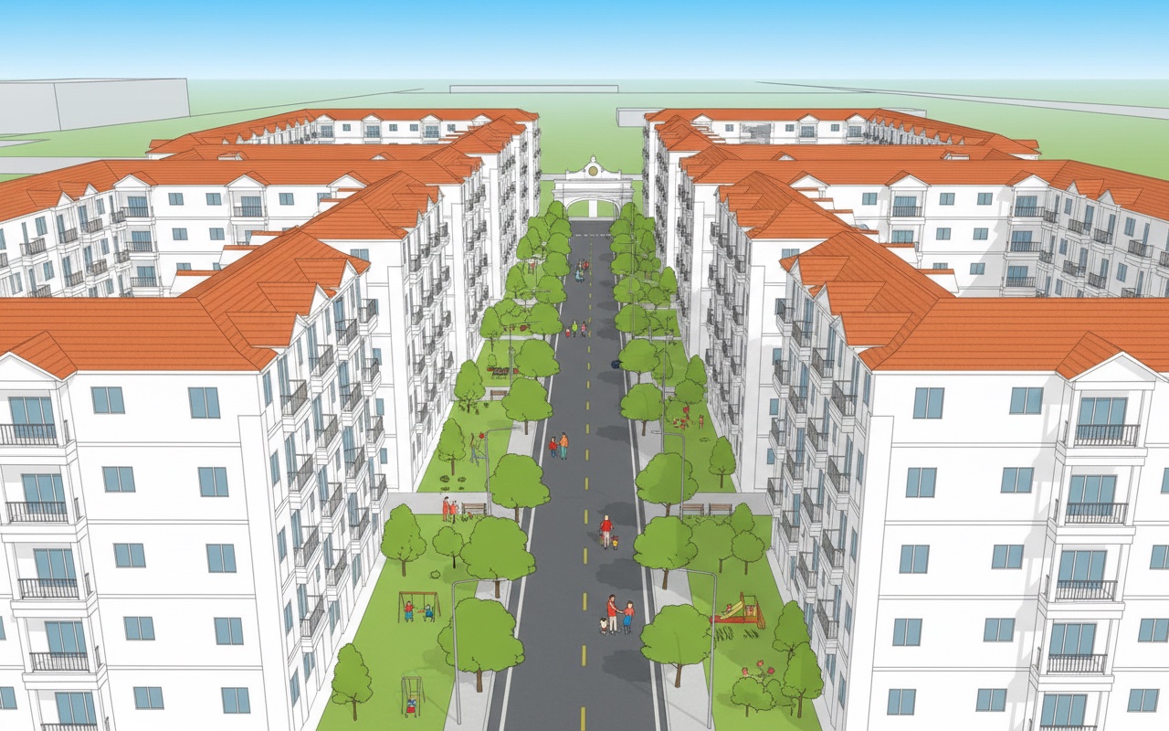 빈홈스, 하이퐁에서 22만 원 이상의 사회주택 판매 예정