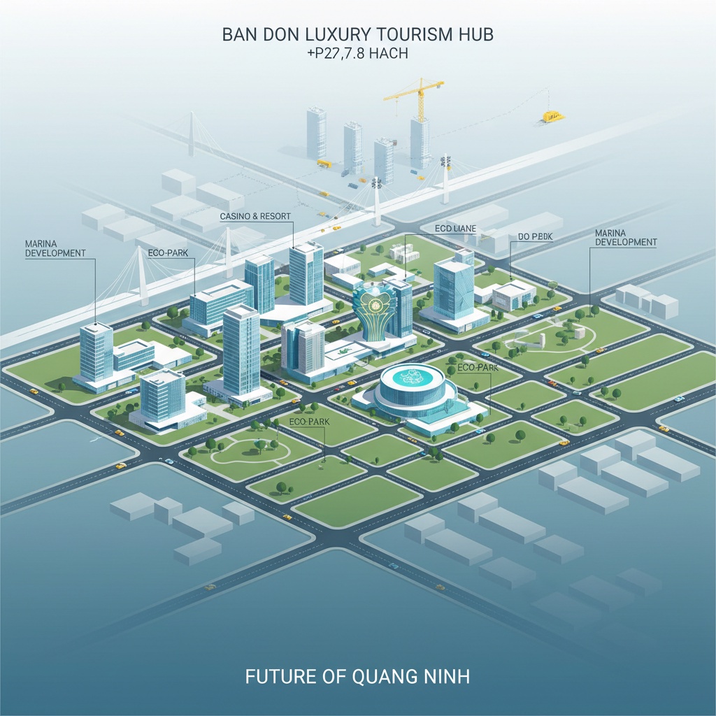 꽌닌, 반돈에서 수십 헥타르의 토지를 10억 달러 프로젝트를 위해 임대