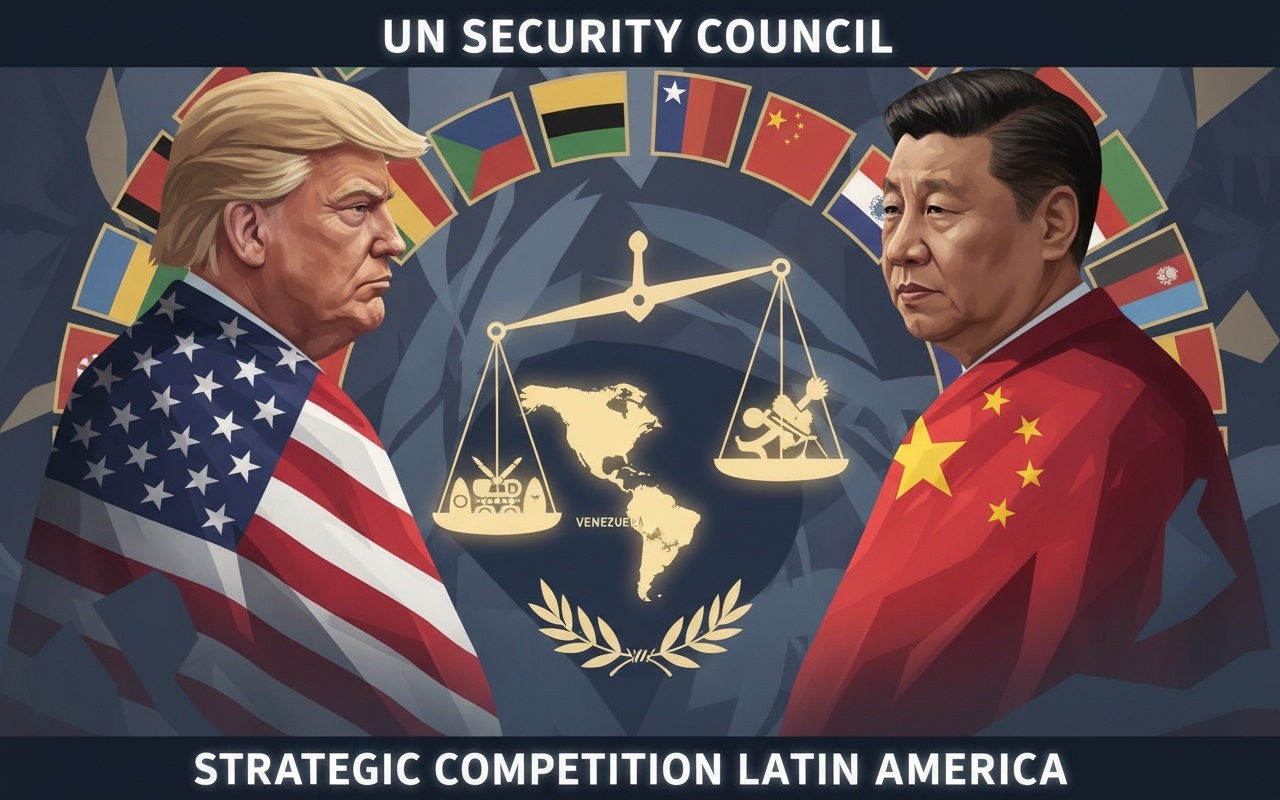 미국과 중국, 서반구에서의 영향력 대결