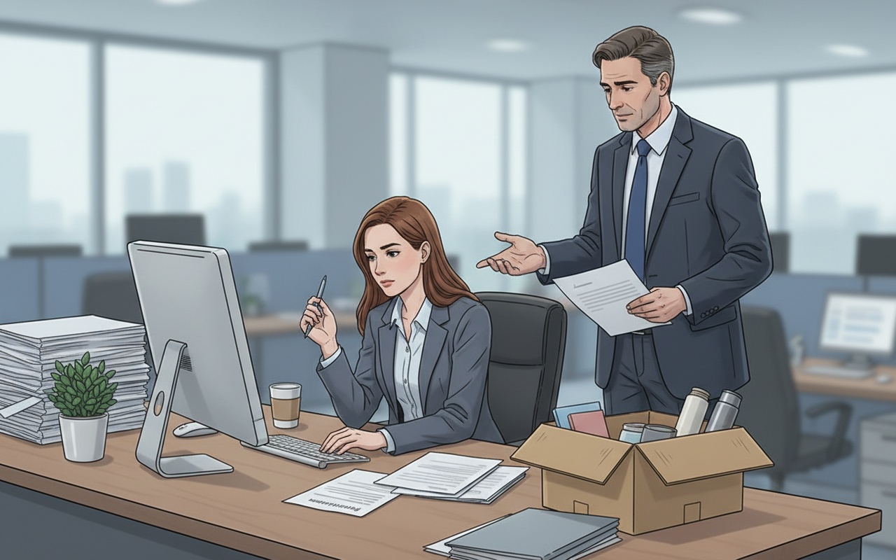 상사의 권유로 퇴사 요청서를 써야 할까요?