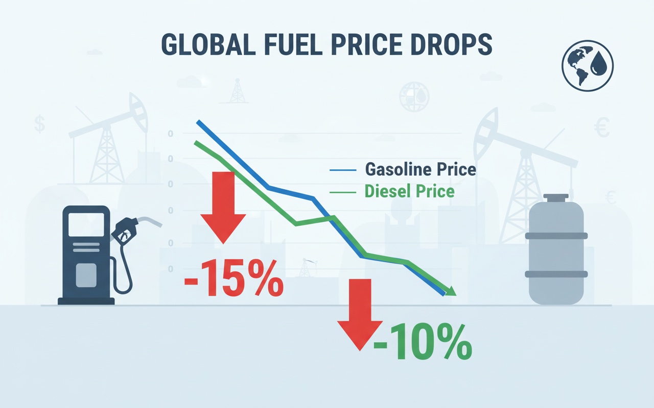 휘발유 가격, 리터당 19,000동에 근접