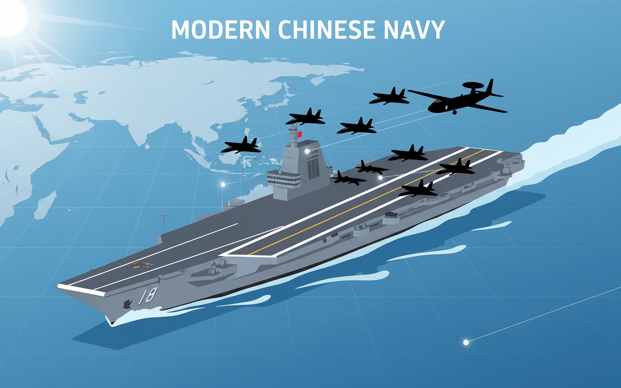 중국, 향후 10년 내 9척의 항공모함 보유 가능성