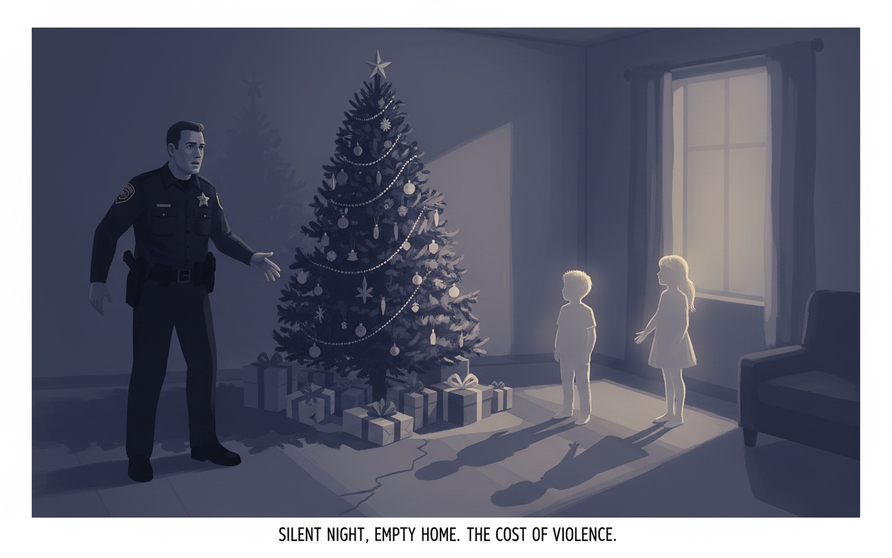 의붓아버지에게 총에 맞고 기적적으로 살아남은 소녀