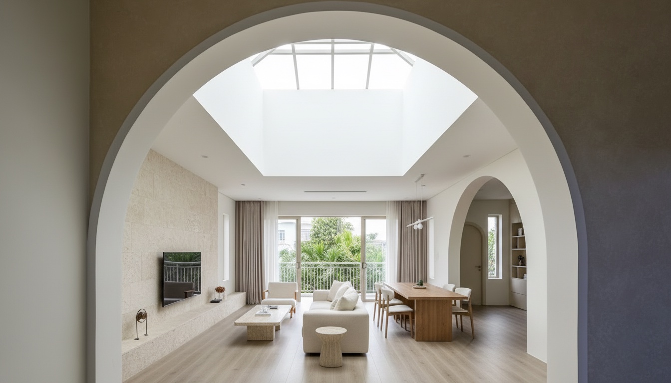 자연광이 공간을 이끄는 이층 집