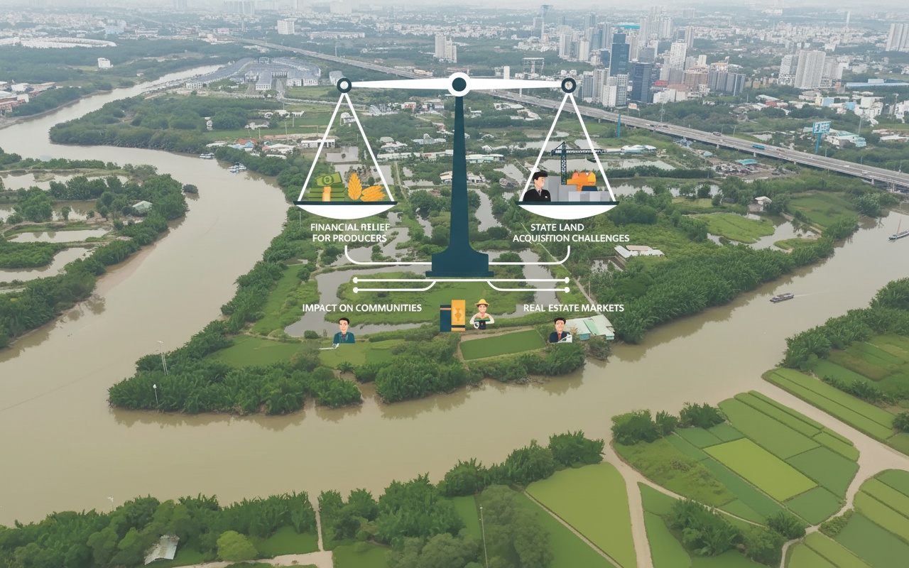 호치민시, 농업용 토지 가격 상승 유지 제안