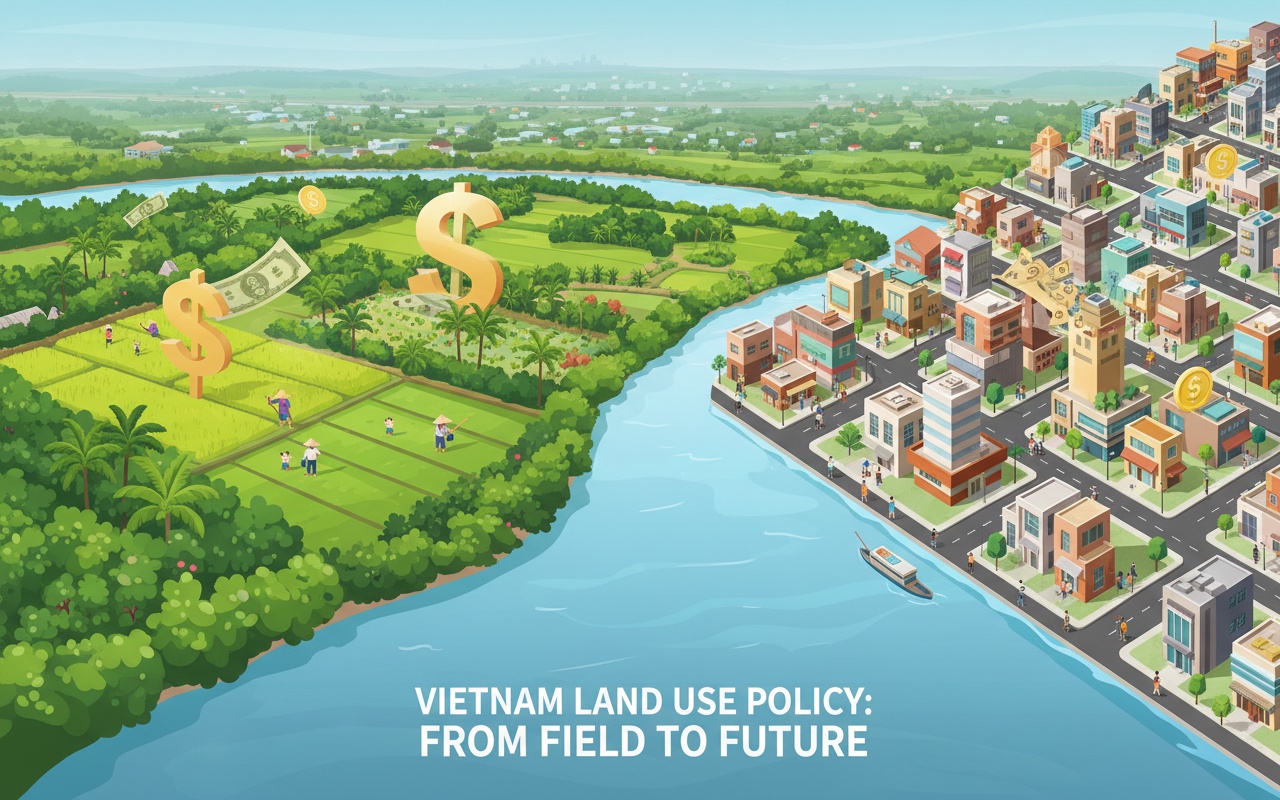 농업용지에서 주거용지로 전환 시 세금 30-50%로 낮아져