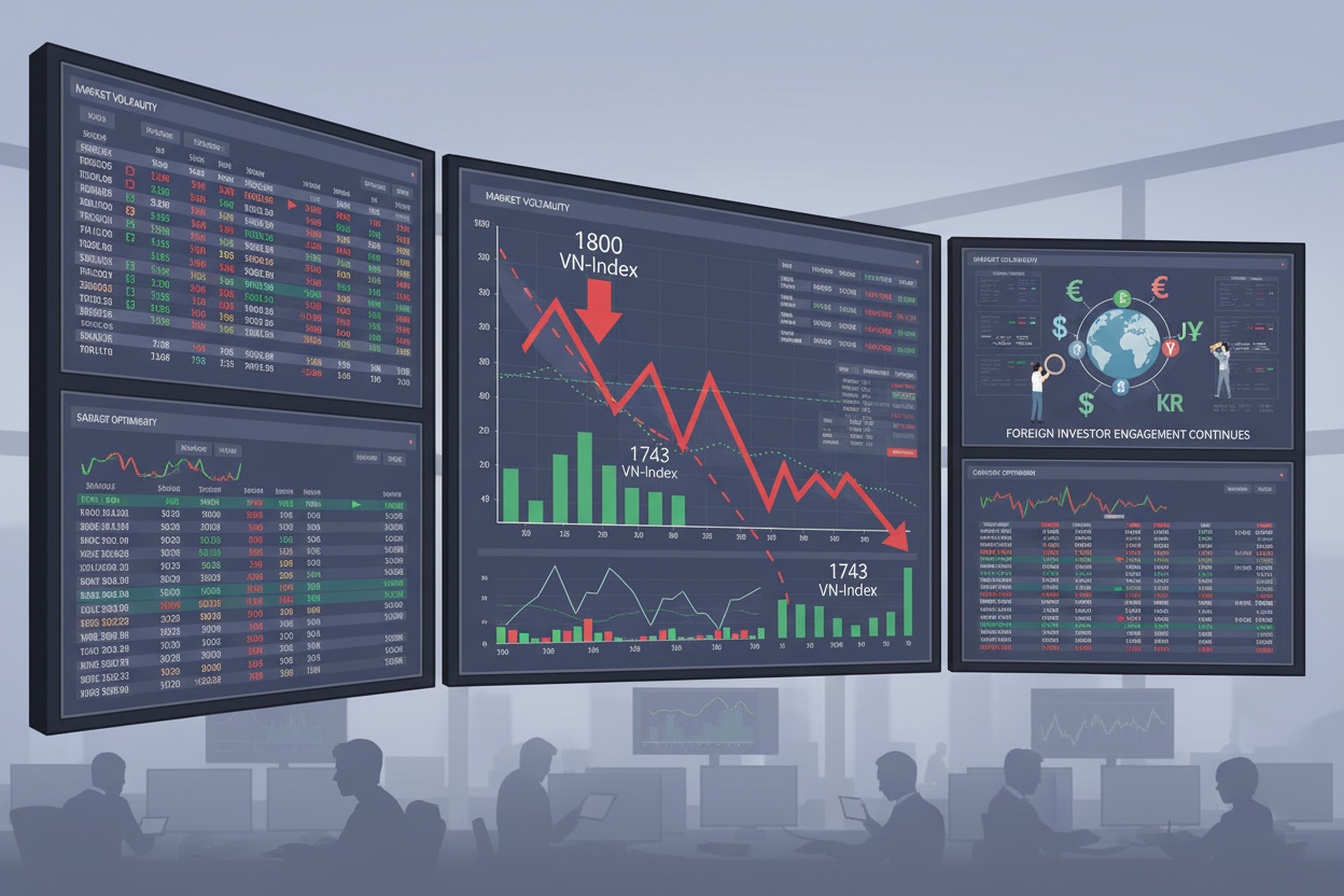 오늘 증시, 1,700포인트로 후퇴할 가능성
