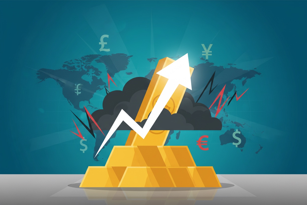 세계 금 가격, 1979년 이후 가장 큰 상승폭 기록