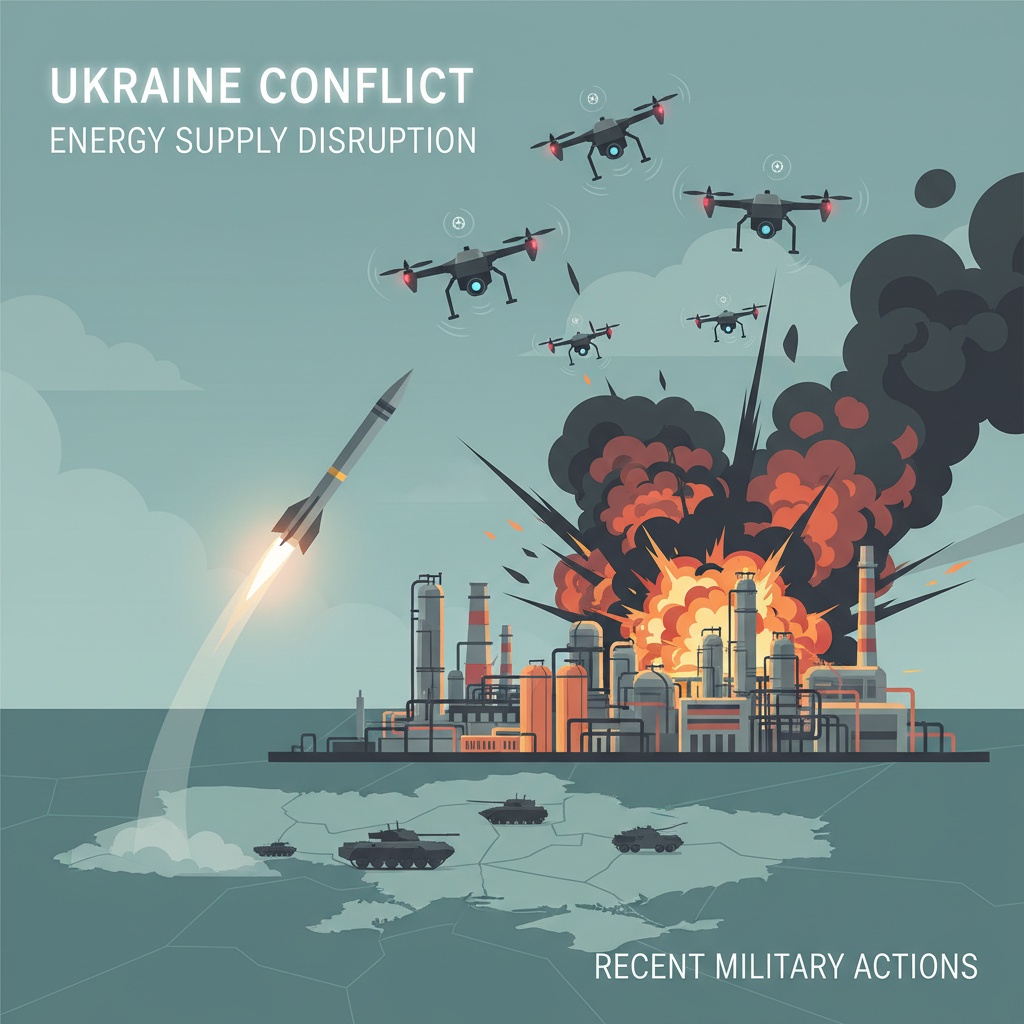 우크라이나, 러시아 정유공장에 스톰 섀도 미사일 발사