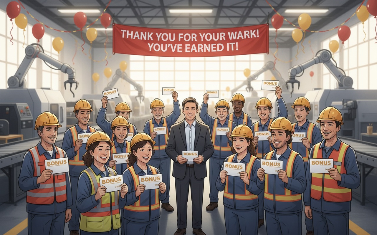 미국 CEO, 충성 직원에게 2억 4천만 달러 보너스 지급