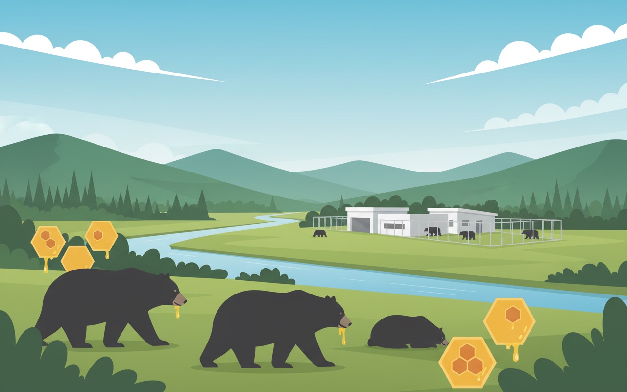 아직도 149마리의 곰이 사육되고 있다