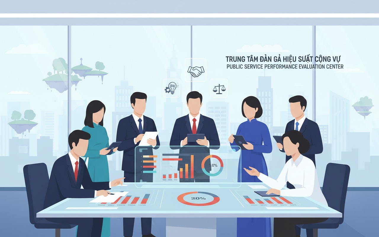 공무원은 100점 만점으로 평가받는다