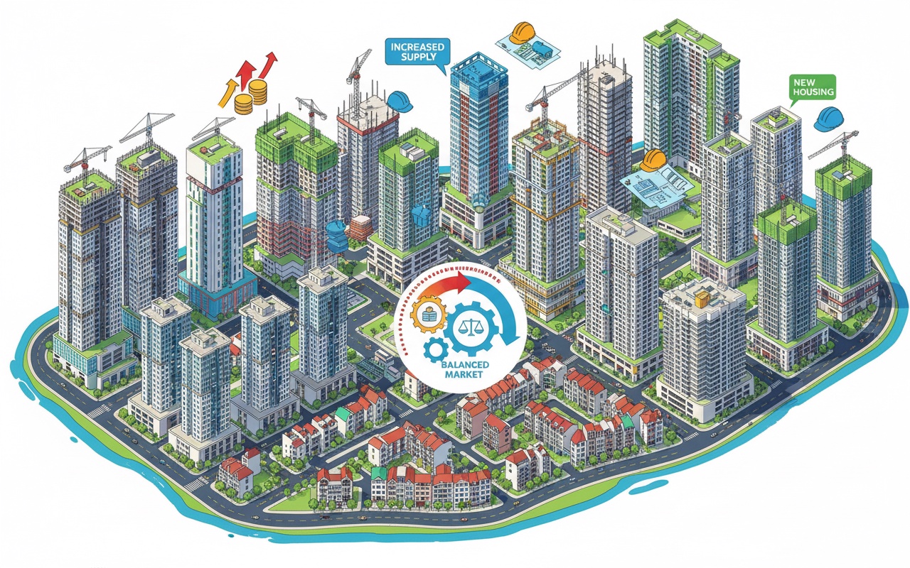 공급은 증가했지만 집값은 왜 떨어지지 않을까?