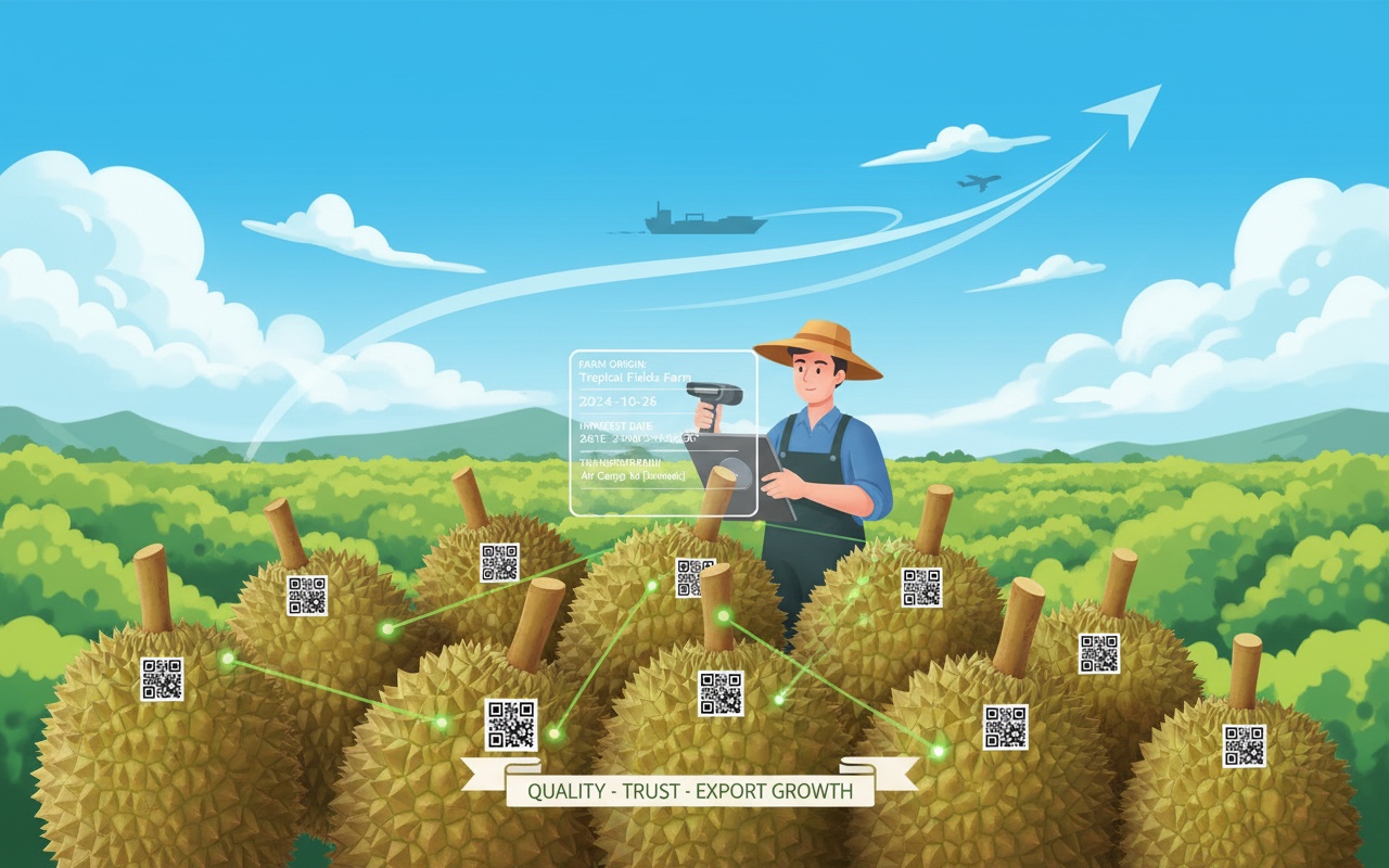 베트남, 농산물 원산지 추적 시스템 운영 시작