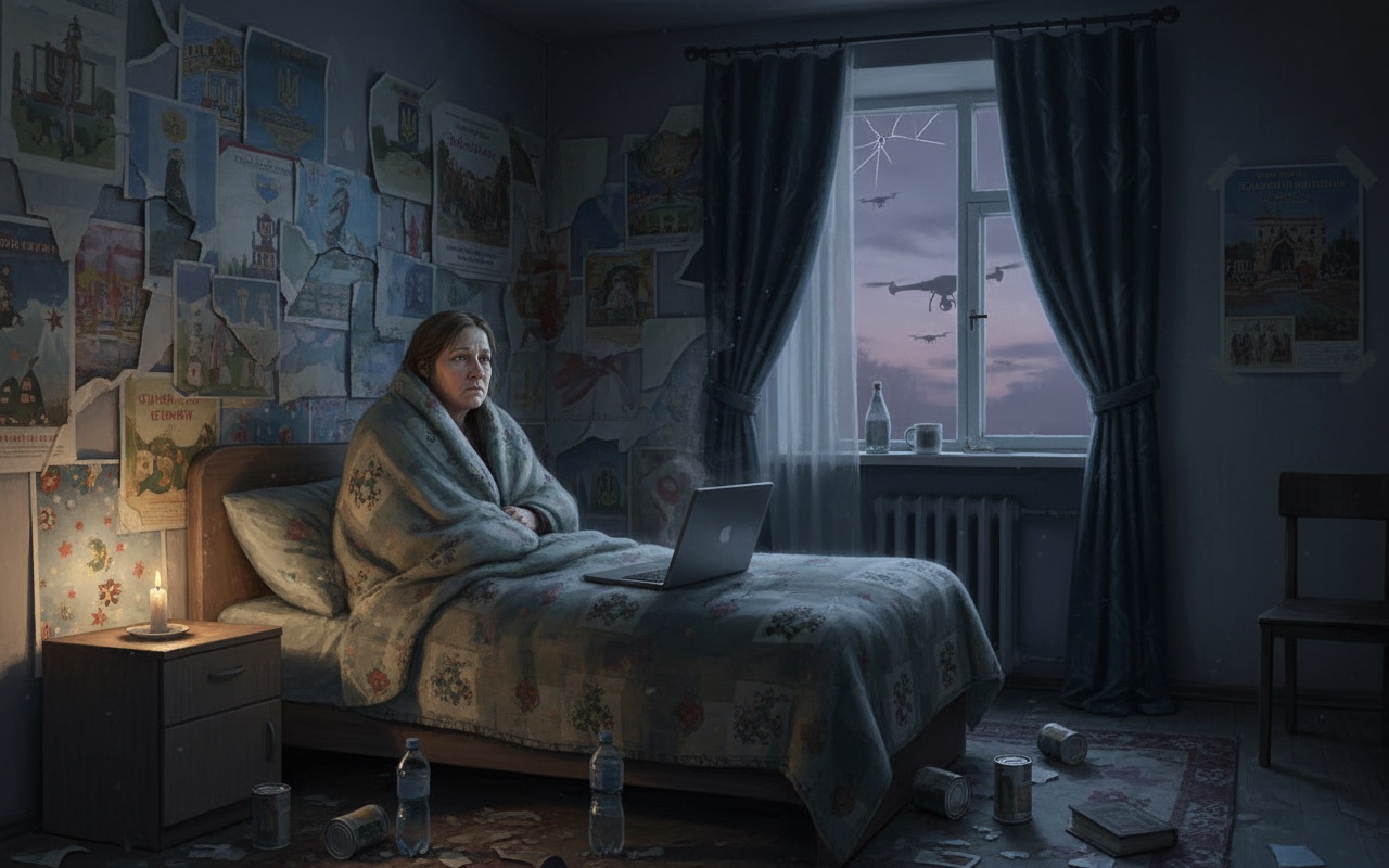 우크라이나 오데사에서의 러시아 미사일 폭격의 지옥 같은 날들