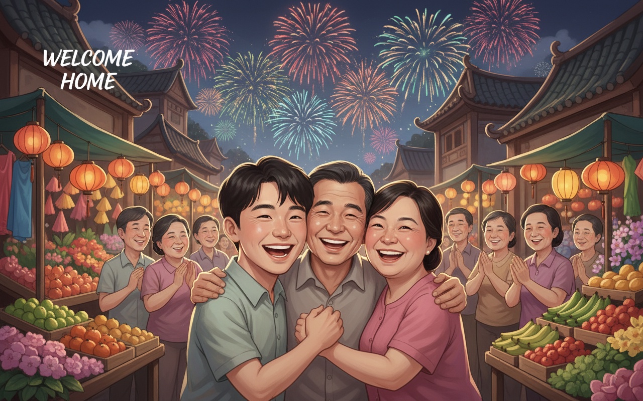 21년 간의 납치 끝에 부모님과 재회하기 위해 집을 팔고 직장을 그만두다