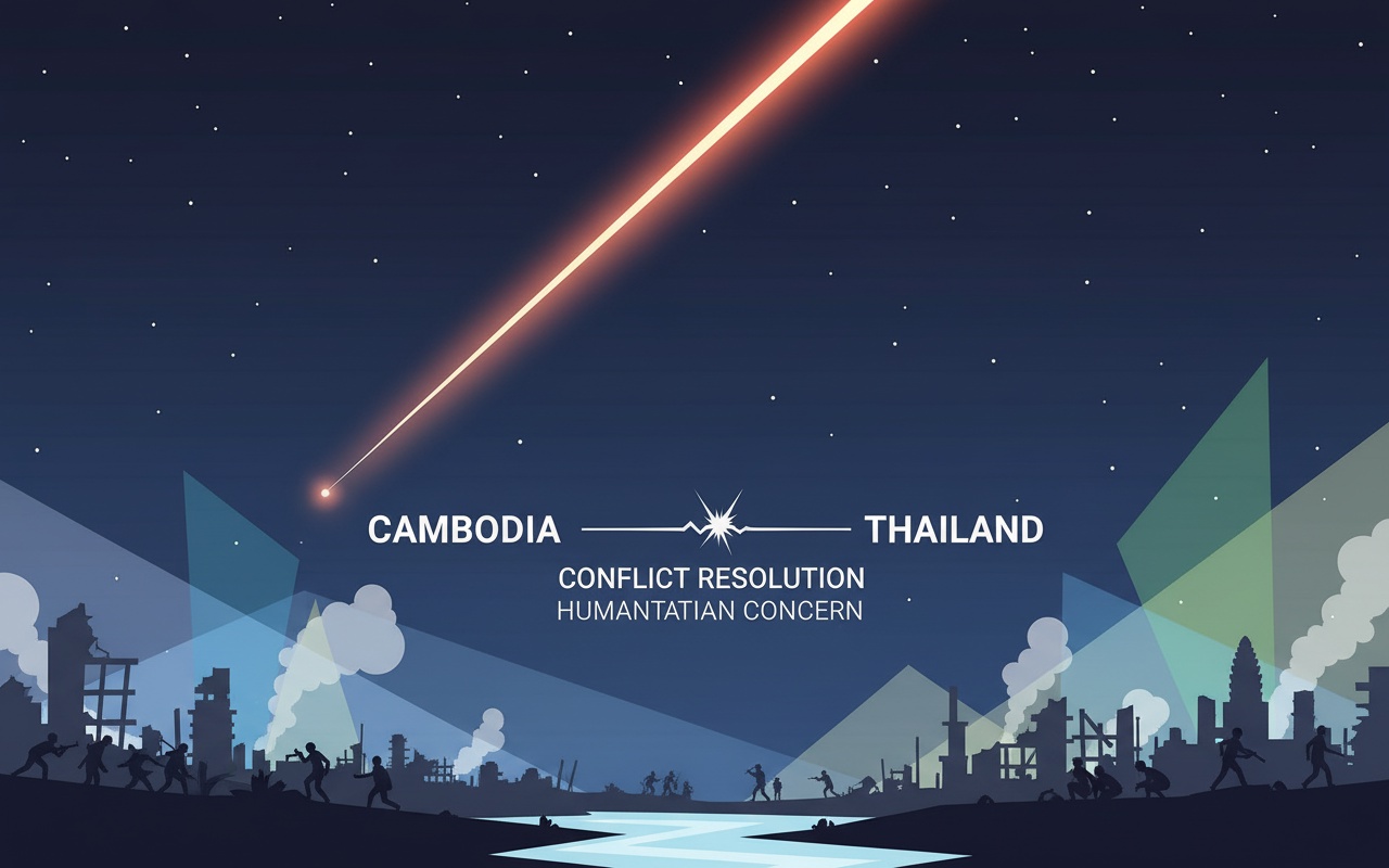 캄보디아 - 태국, 민간 지역 포격 서로 비난