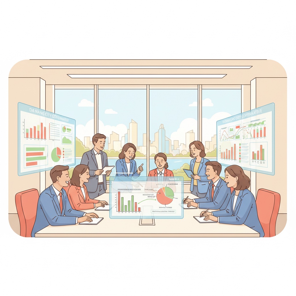 다낭의 28개 사회·행정 구역, 170명의 공무원 부족