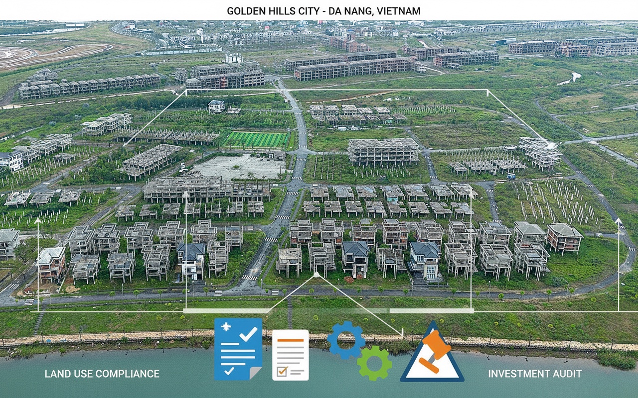골든 힐스 시티 프로젝트의 위법 사항이 드러나다