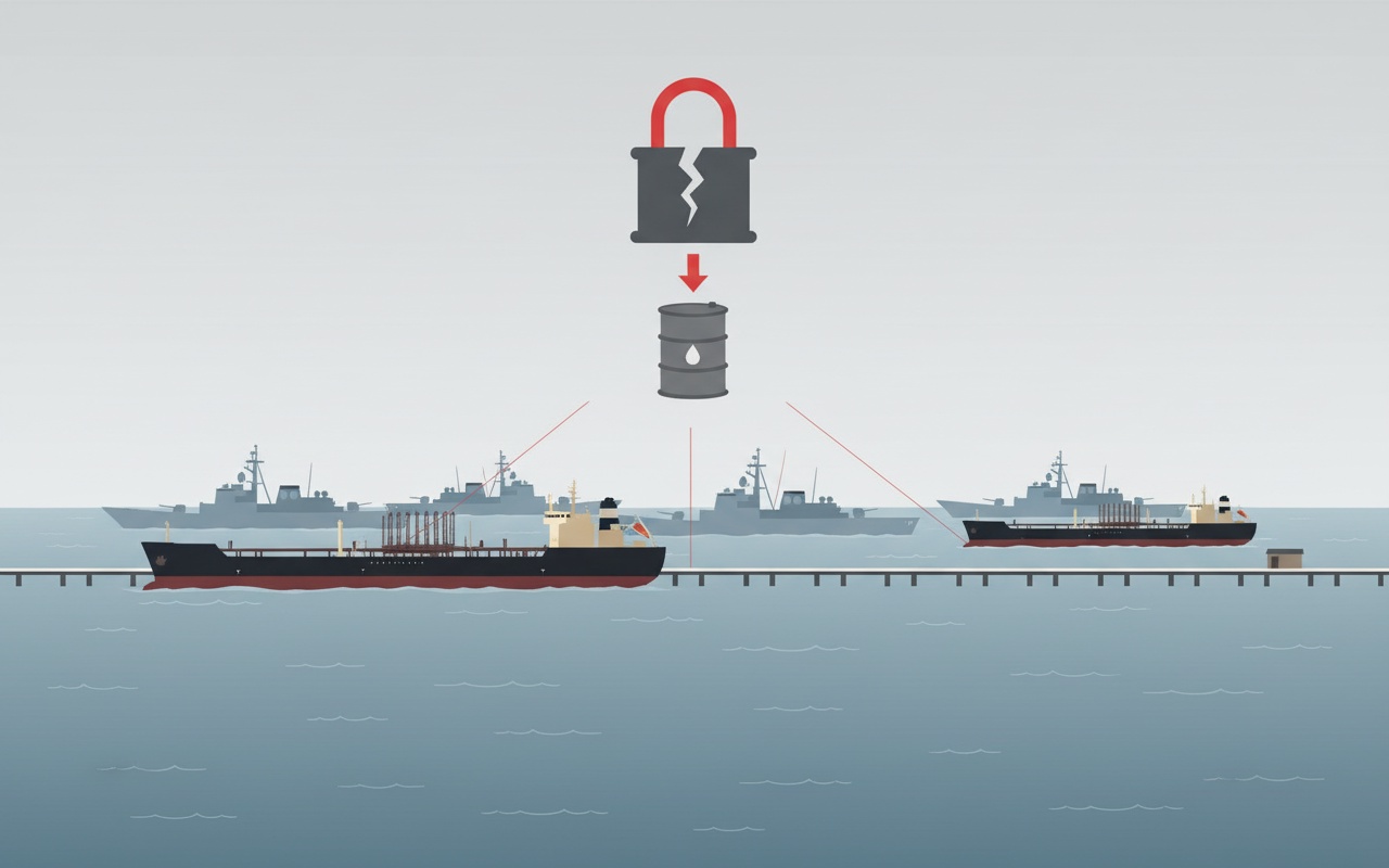 미국의 유조선 단속 작전, 베네수엘라의 석유 수출에 심각한 타격