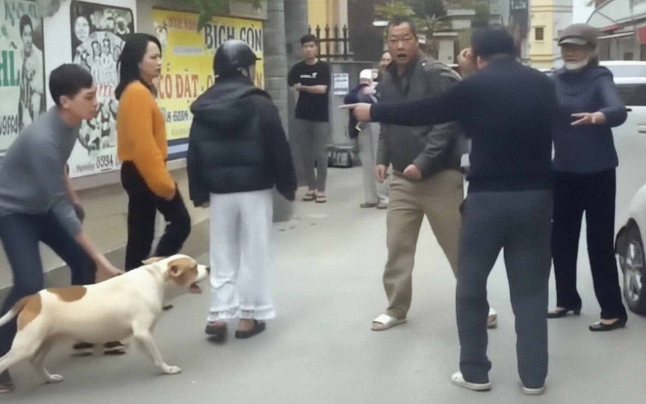 개를 풀어 이웃을 물게 한 아버지와 아들이 임시 구금