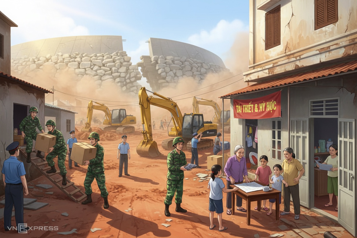 케산 주민, 41일 만에 집으로 돌아오다