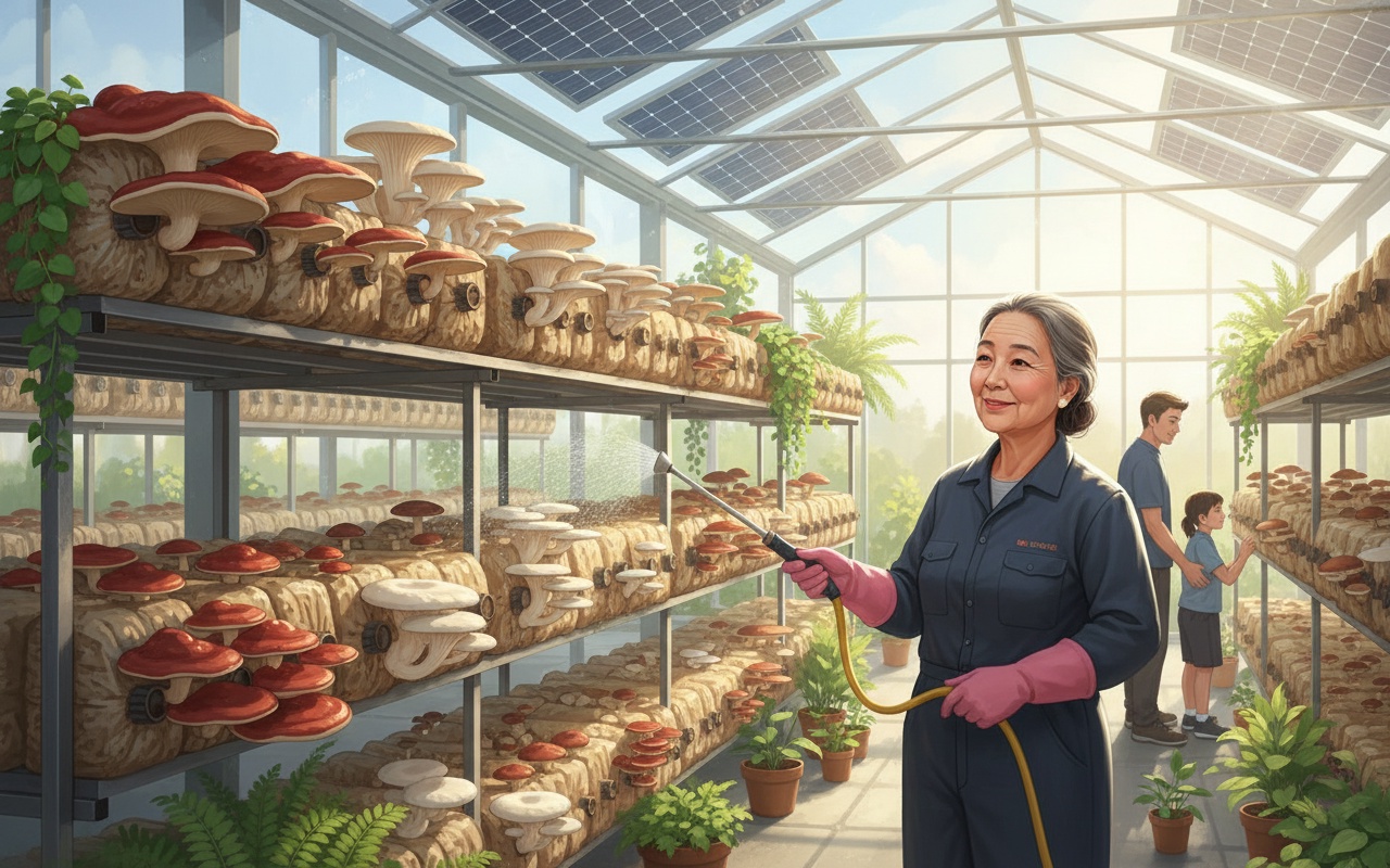 깨끗한 버섯으로 부자 되기