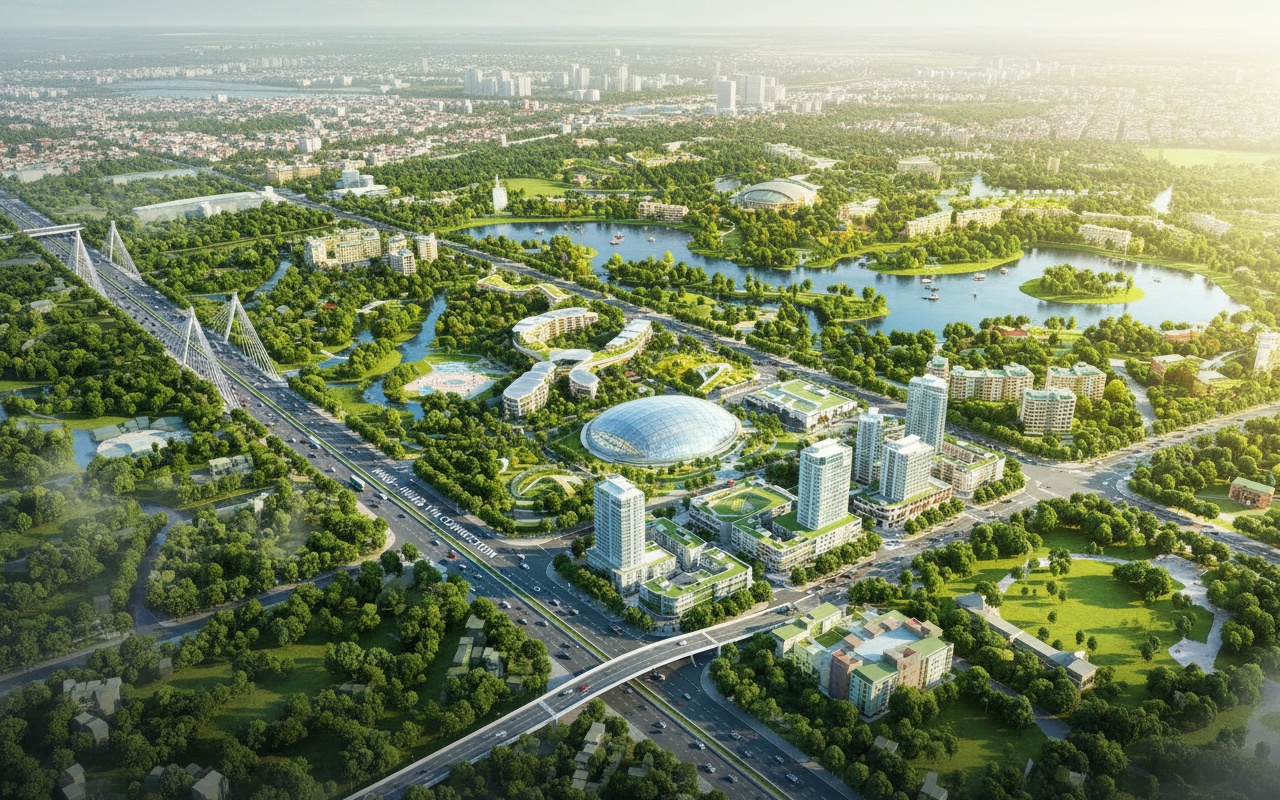 흥옌, 전시회 센터 및 국제공항 건설 제안