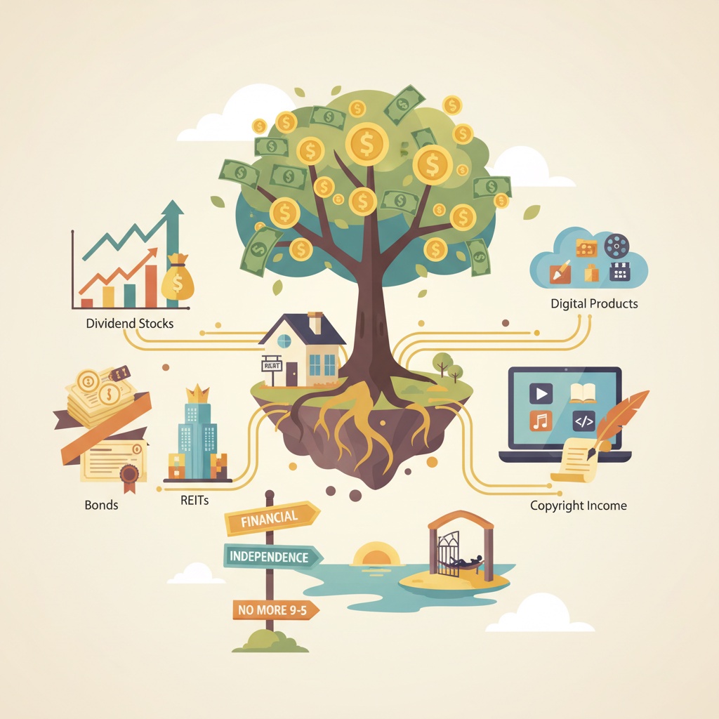 34세에 은퇴한 백만장자의 수동 소득 전략