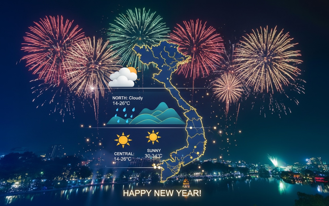 새해에 강해지는 찬 공기