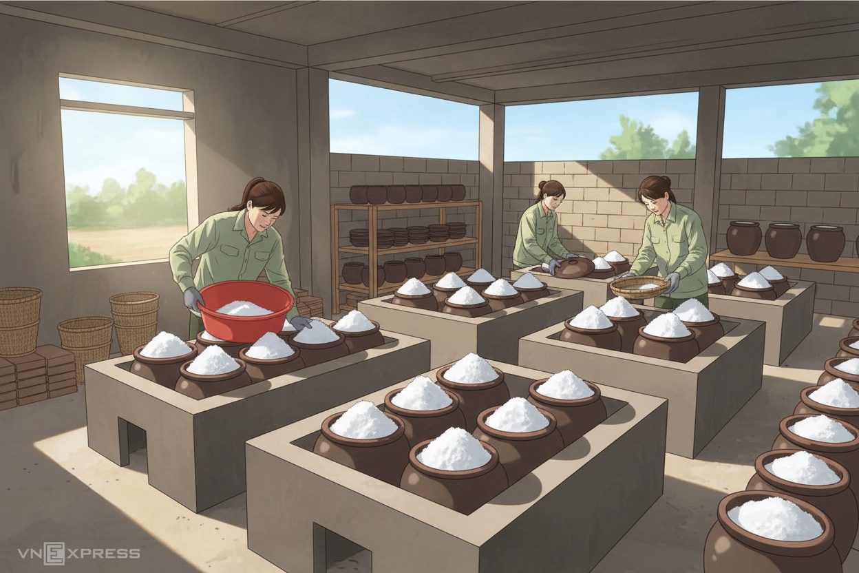 소금 생산의 전통