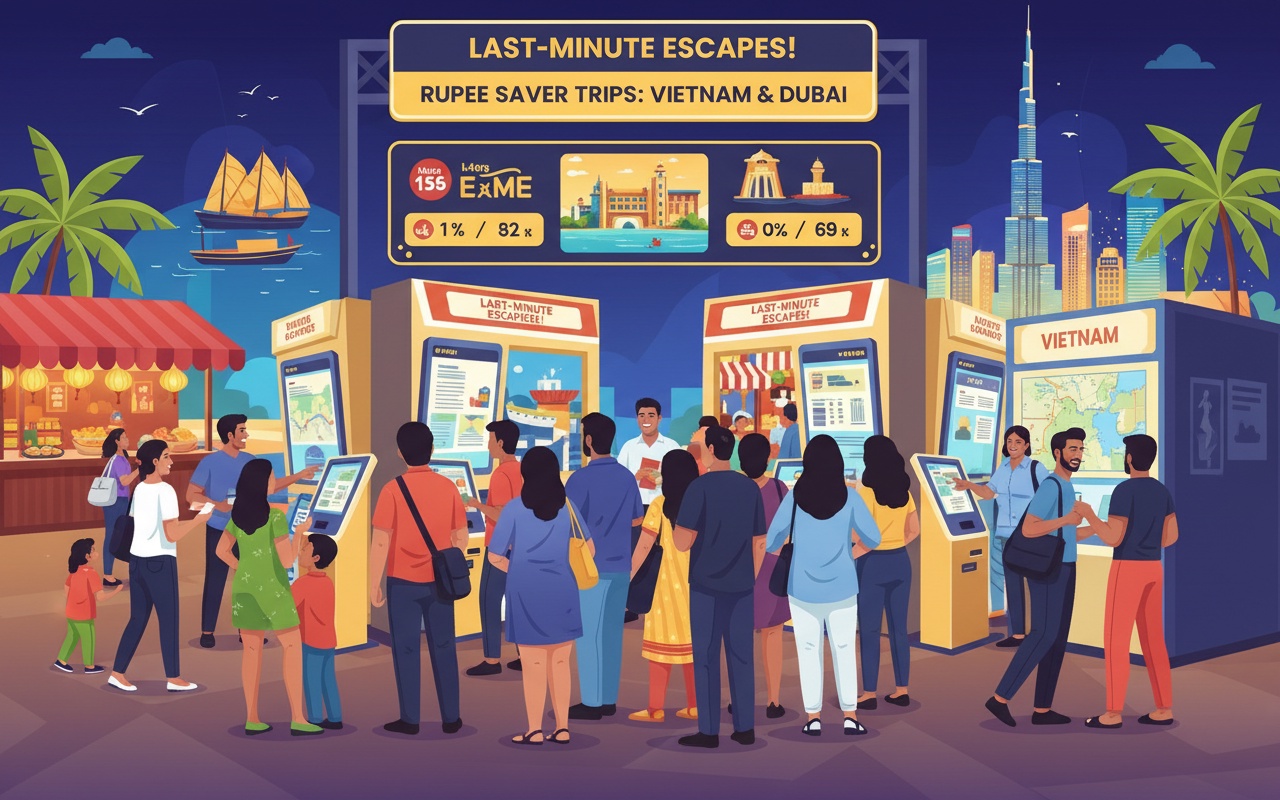 인도 루피 가치 하락, 인도 관광객들이 베트남으로 눈을 돌리다