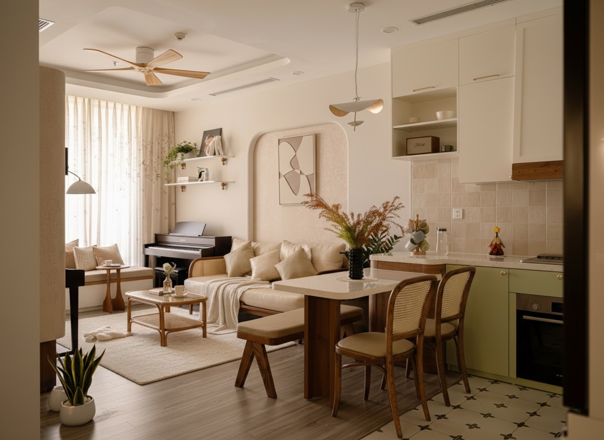 3억 5천만 동으로 완성된 유럽 시골풍 아파트