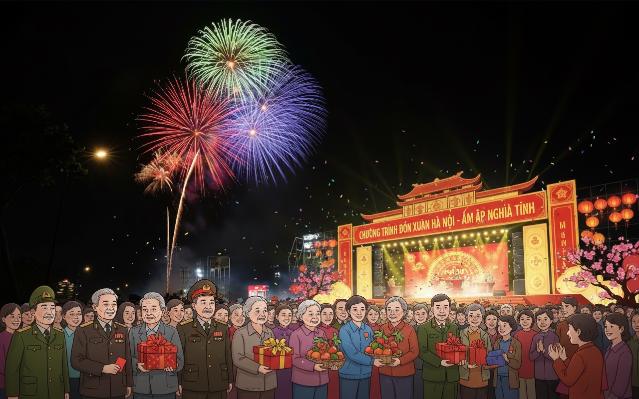 하노이, 2026년 긴옹 설 선물로 570억 동 이상 지원