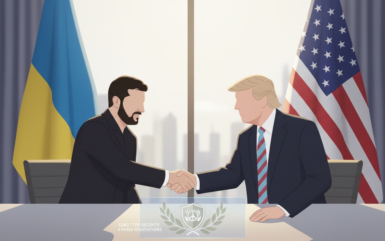 우크라이나, 미국의 50년 안보 보장을 원하다