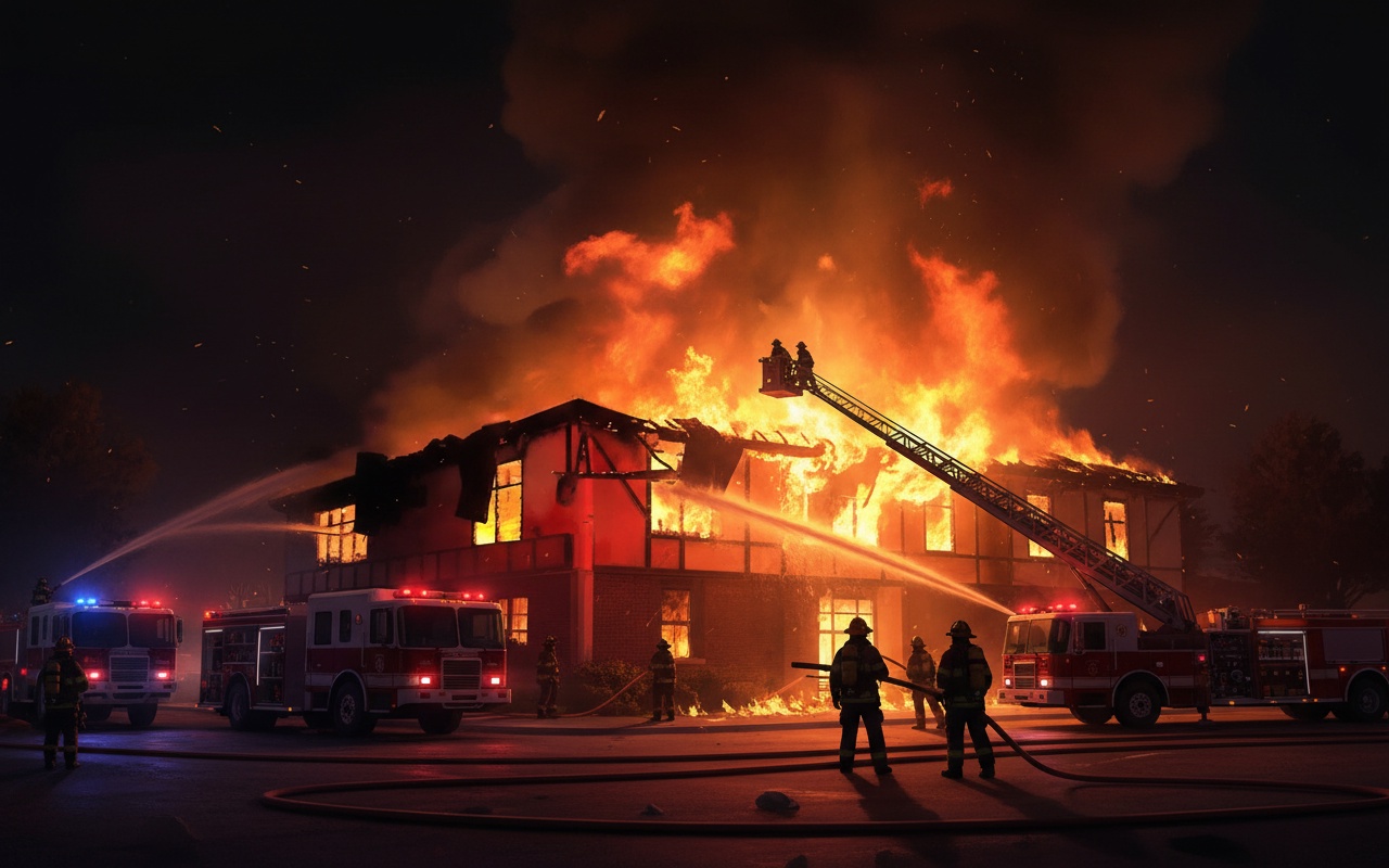 인도네시아 요양원 화재, 16명 사망