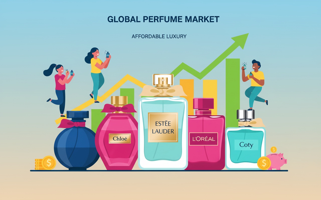 침체된 경제 속에서도 성장하는 향수 산업