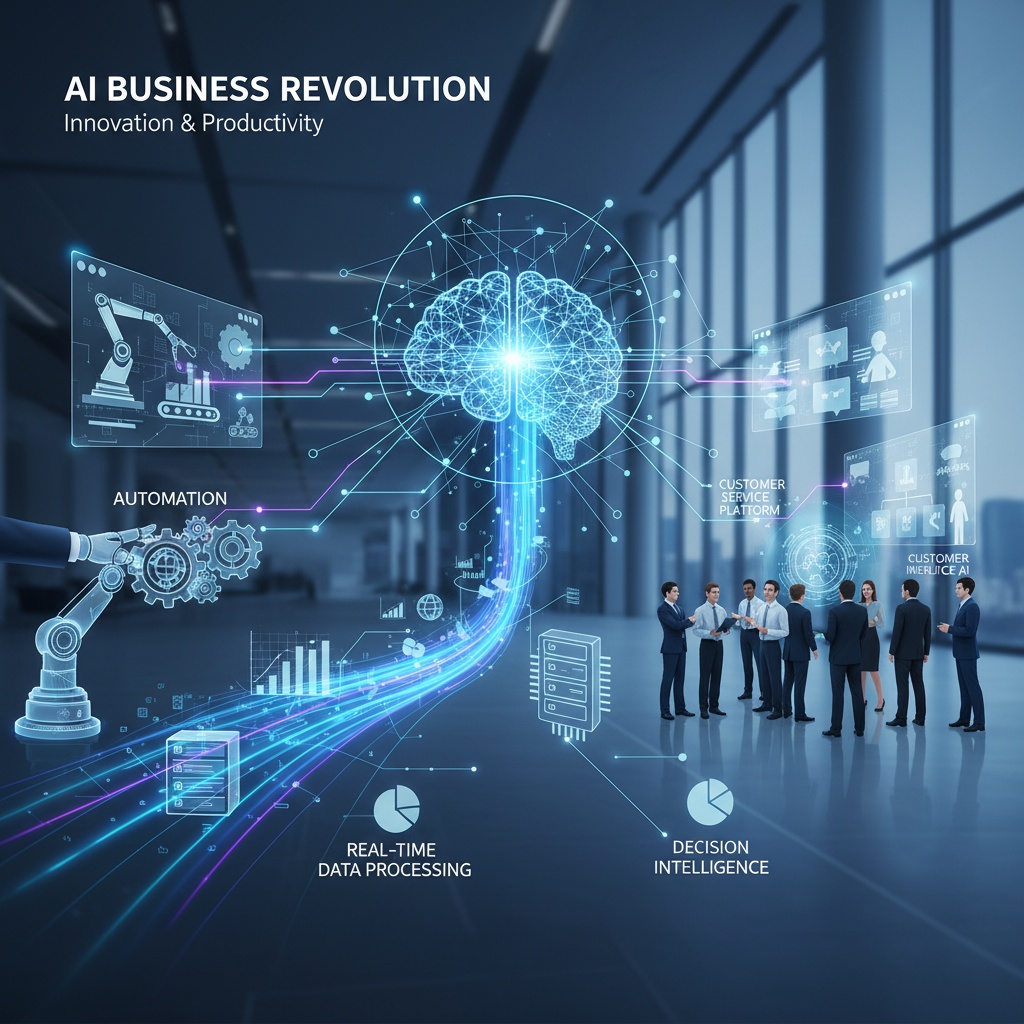 AI가 기업 활동을 지원하는 방법