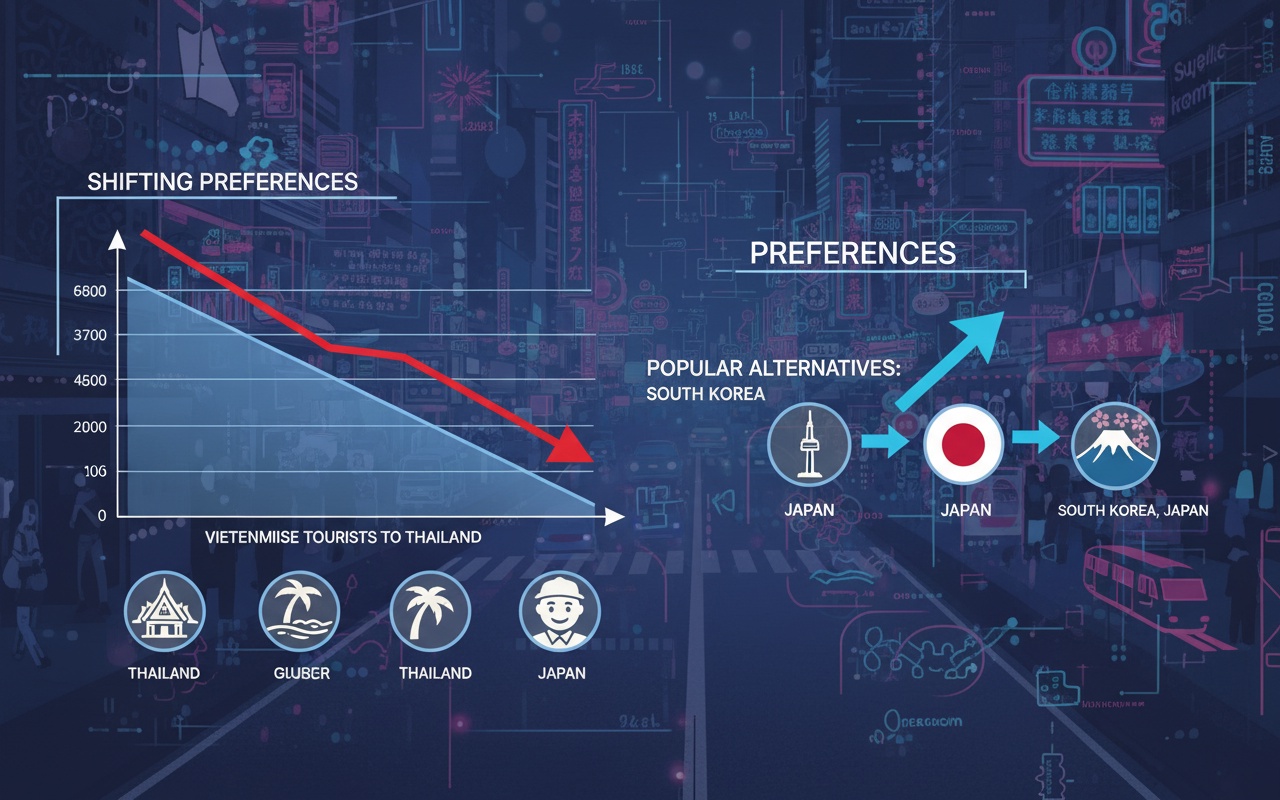 태국, 베트남 관광객의 '국민 여행지' 지위 상실 이유